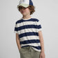 CAMISETA RAYAS VINTAGE MARINO