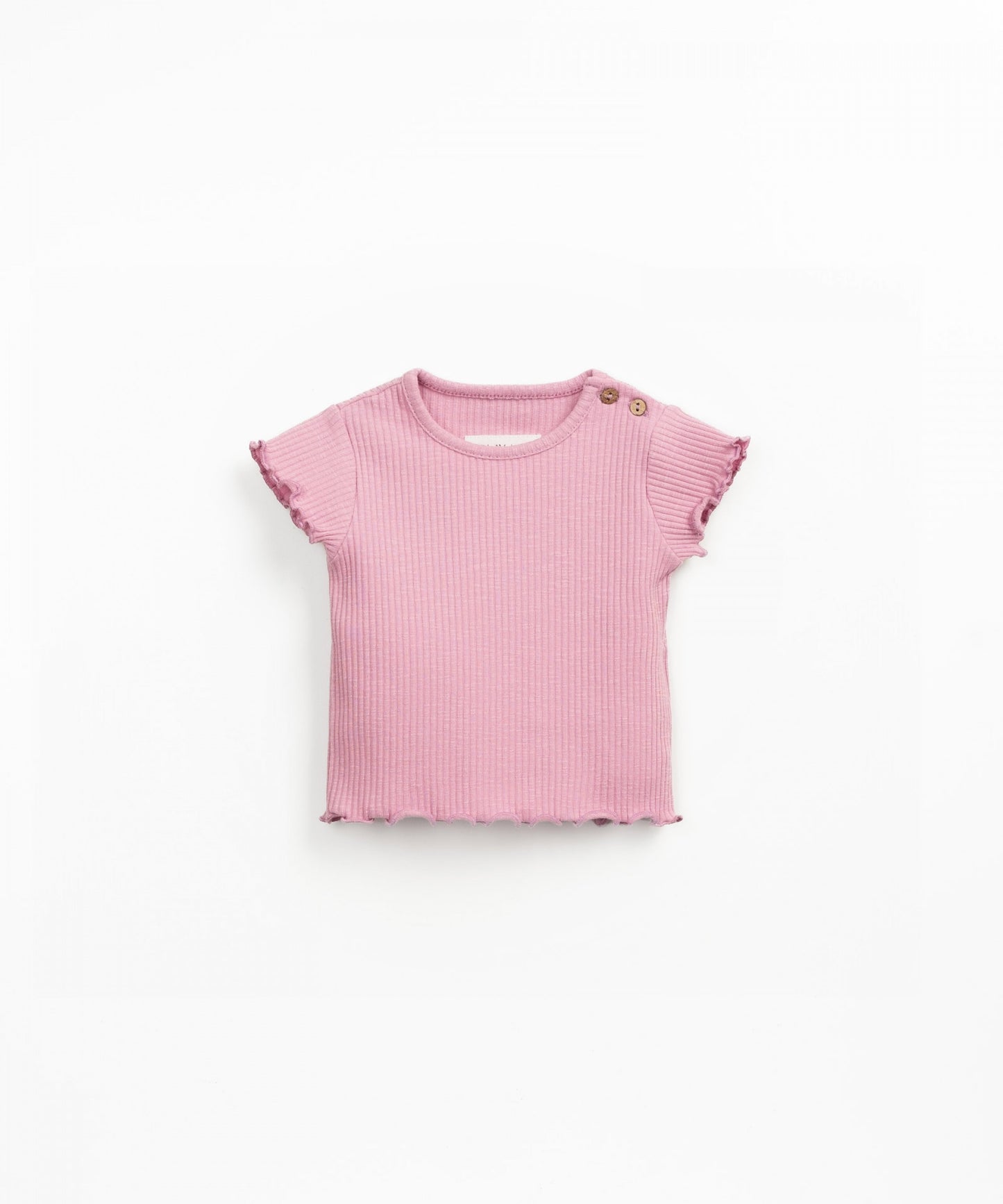 CAMISETA RIB ROSA  BEBÉ
