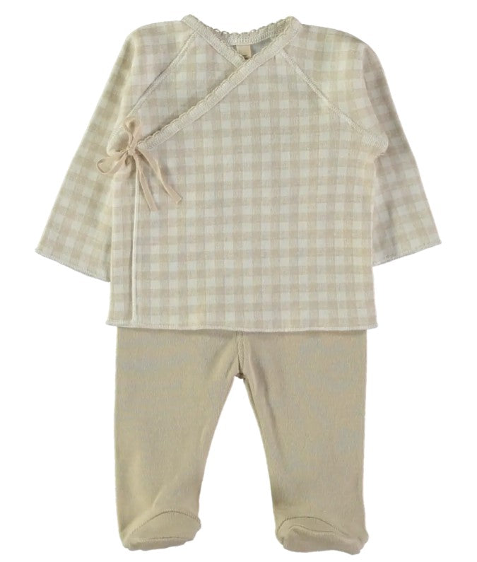 CONJUNTO CANASTILLA TOSCANA BEIGE