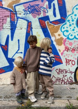 JERSEY GRUESO RAYAS AZUL