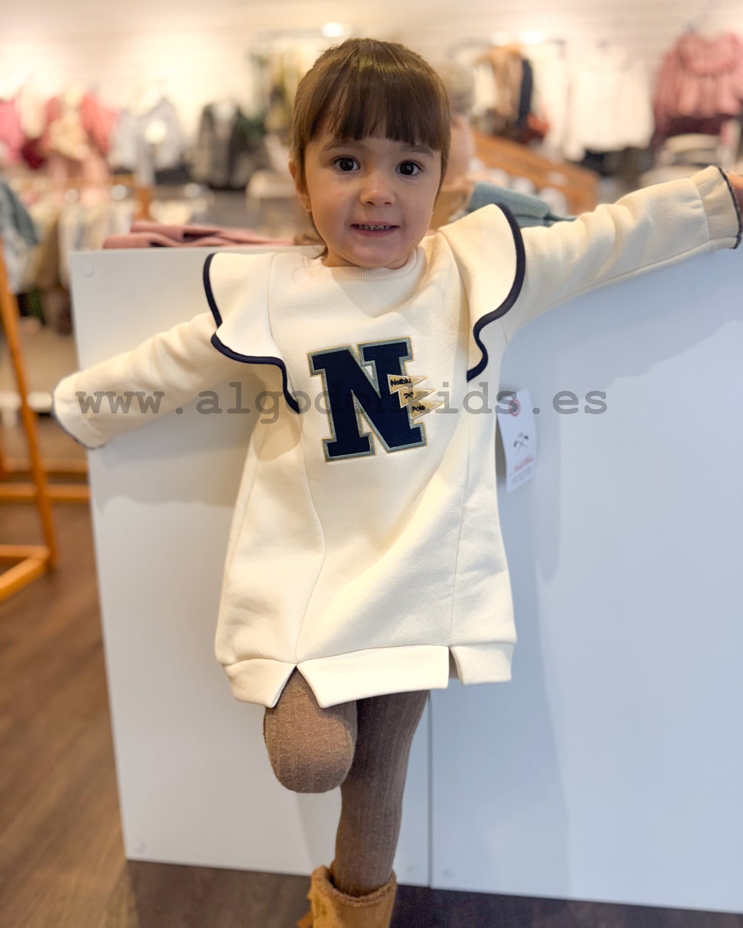 VESTIDO JOGGER VOLANTE