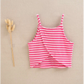 CONJUNTO RAYAS FUCSIA