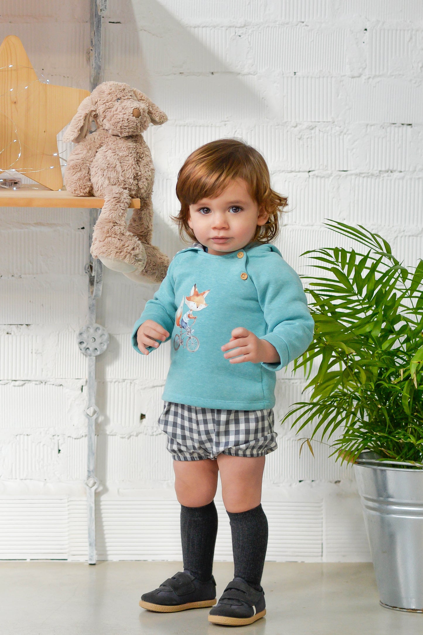 CONJUNTO JOGGER TURQUESA NIÑO