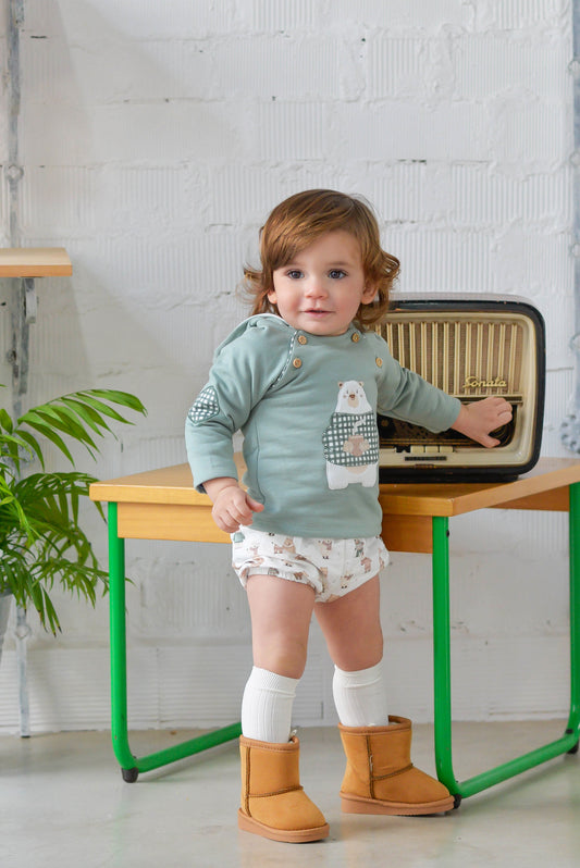 CONJUNTO JOGGER OSO NIÑO