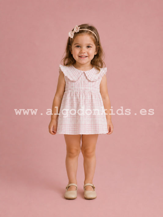 JESUSITO CUADROS ROSA BABY DOLL