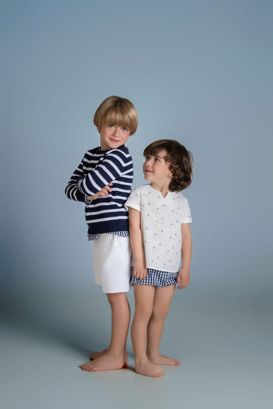 CONJUNTO BARCOS VICHY