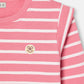SUDADERA ROSA RAYAS NIÑA