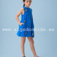 VESTIDO ESTRELLAS AZULON