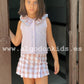CONJUNTO VICHY SMOCK ROSA