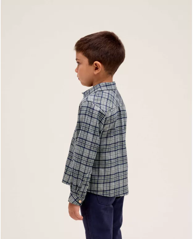 CAMISA FRANELILLA CUADROS