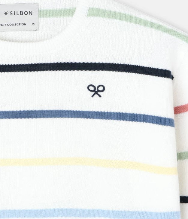 JERSEY RAYAS MULTICOLOR