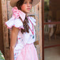 BANDANA VICHY ROSA