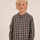 CAMISA NIÑO CUADROS NEGRO