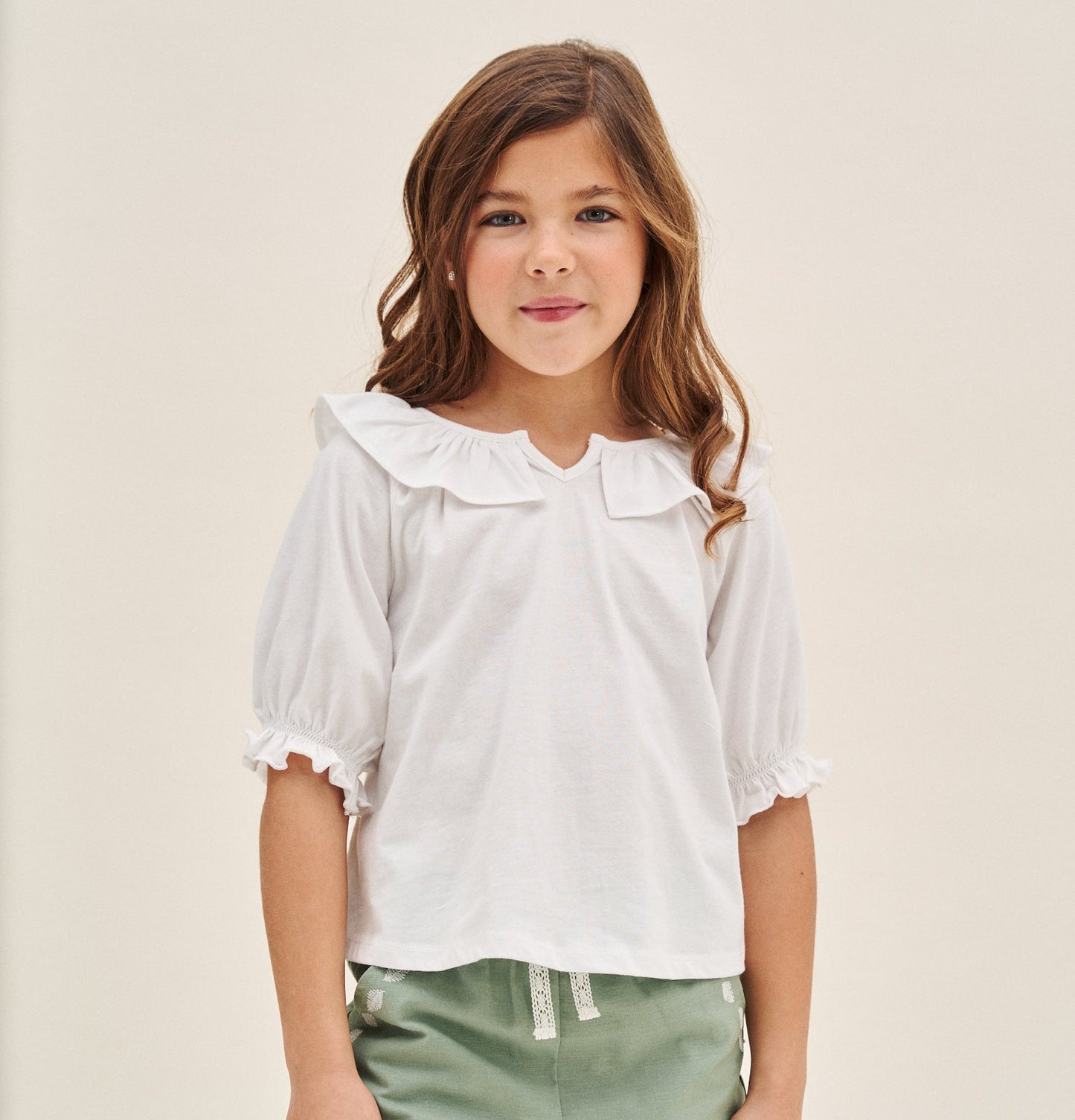 CAMISETA 3/4 CUELLO