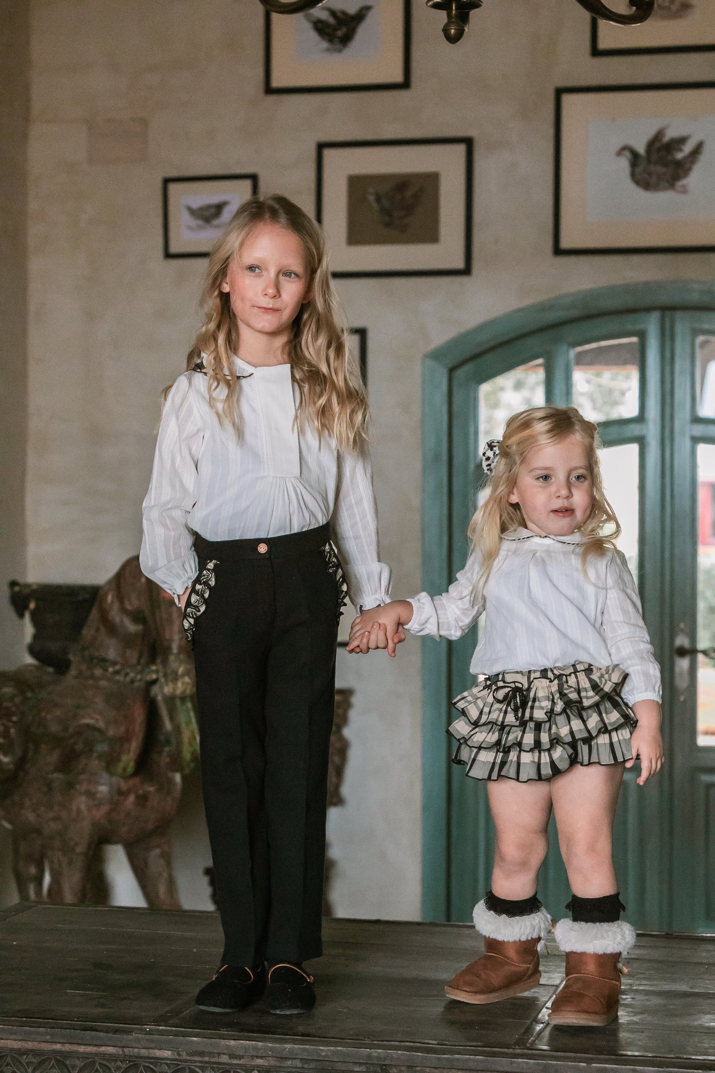 PITILLO NEGRO CUADROS