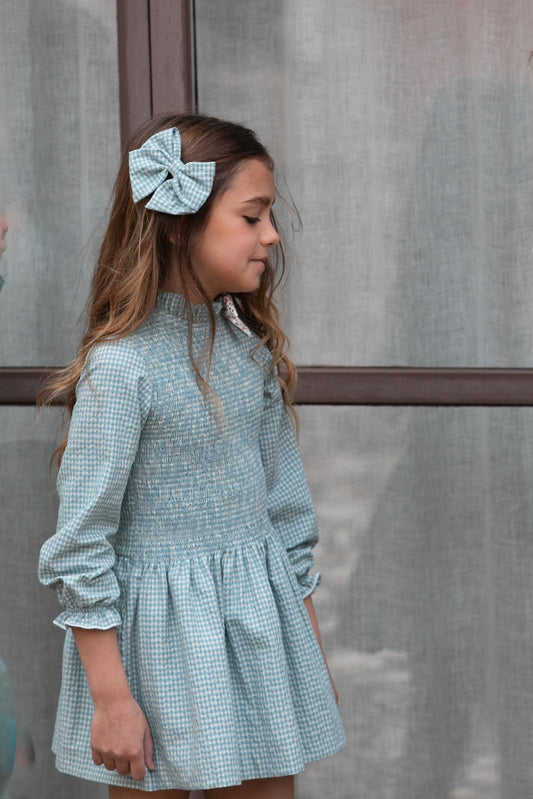 VESTIDO GOMAS VICHY RAMA