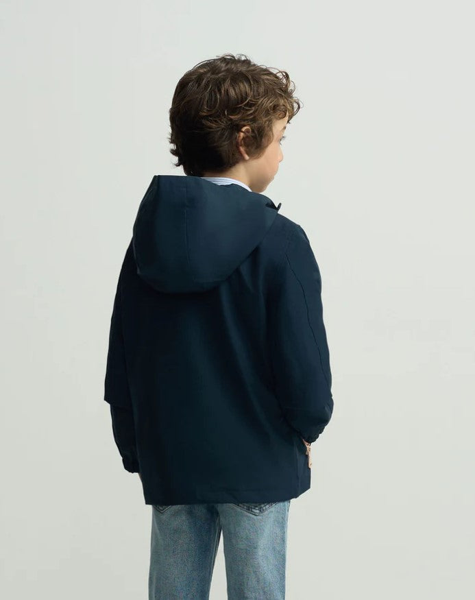 PARKA AZUL CREMALLERAS