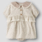 VESTIDO BODY FLORECILLAS BEIGE