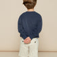 SUDADERA LOGO AZUL