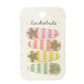 SET CLIPS RAYAS MULTICOLOR