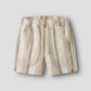 SHORT RAYAS BEIGE NIÑO