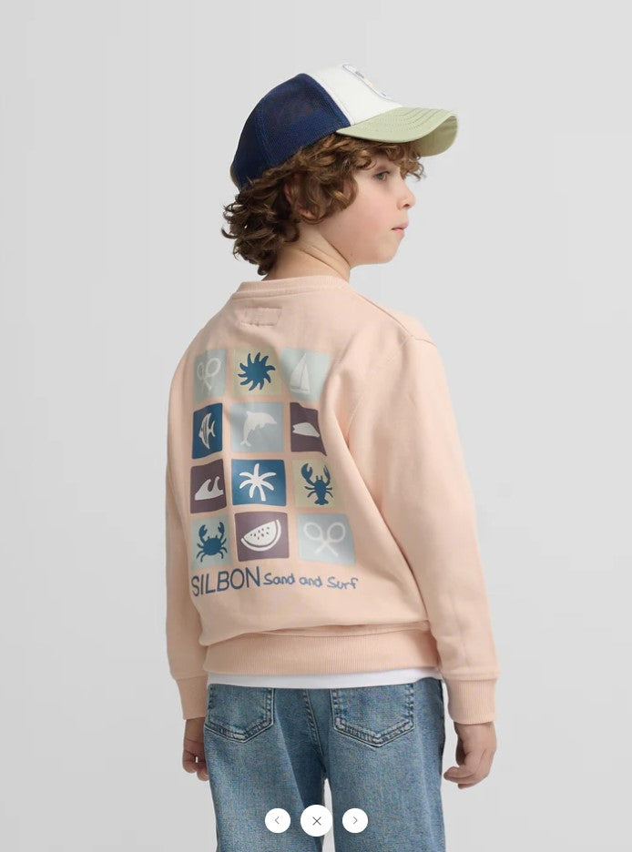 SUDADERA CORAL SAND
