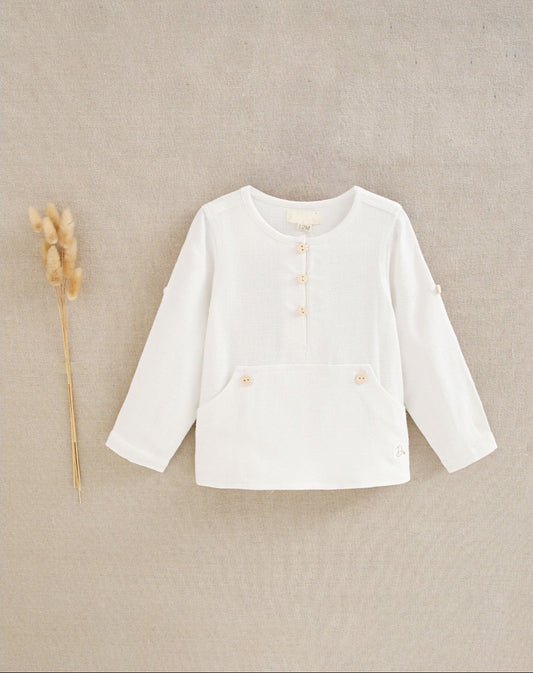 CAMISA BEBÉ BOTONES