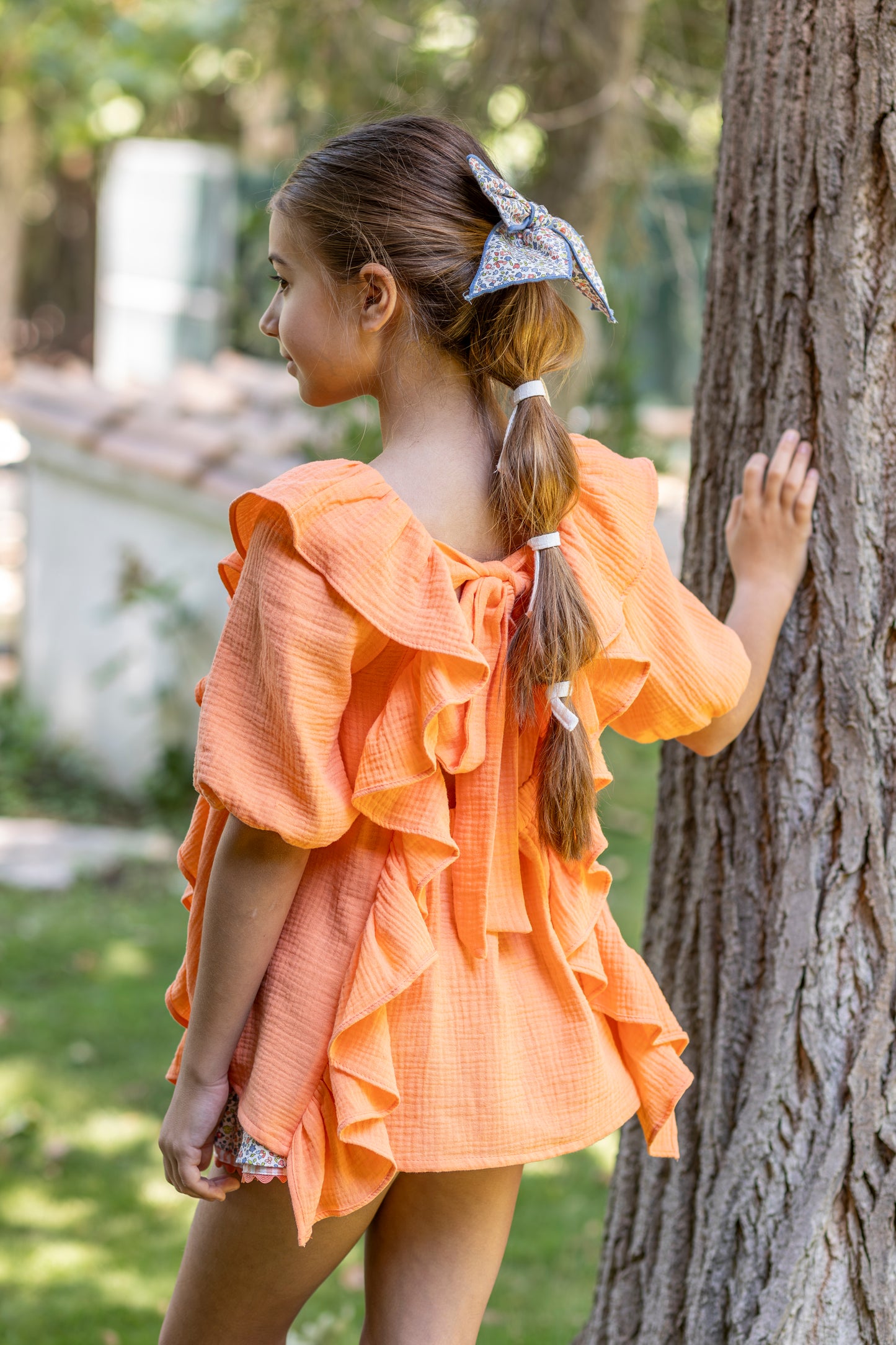 BLUSA PAPAYA NARANJA