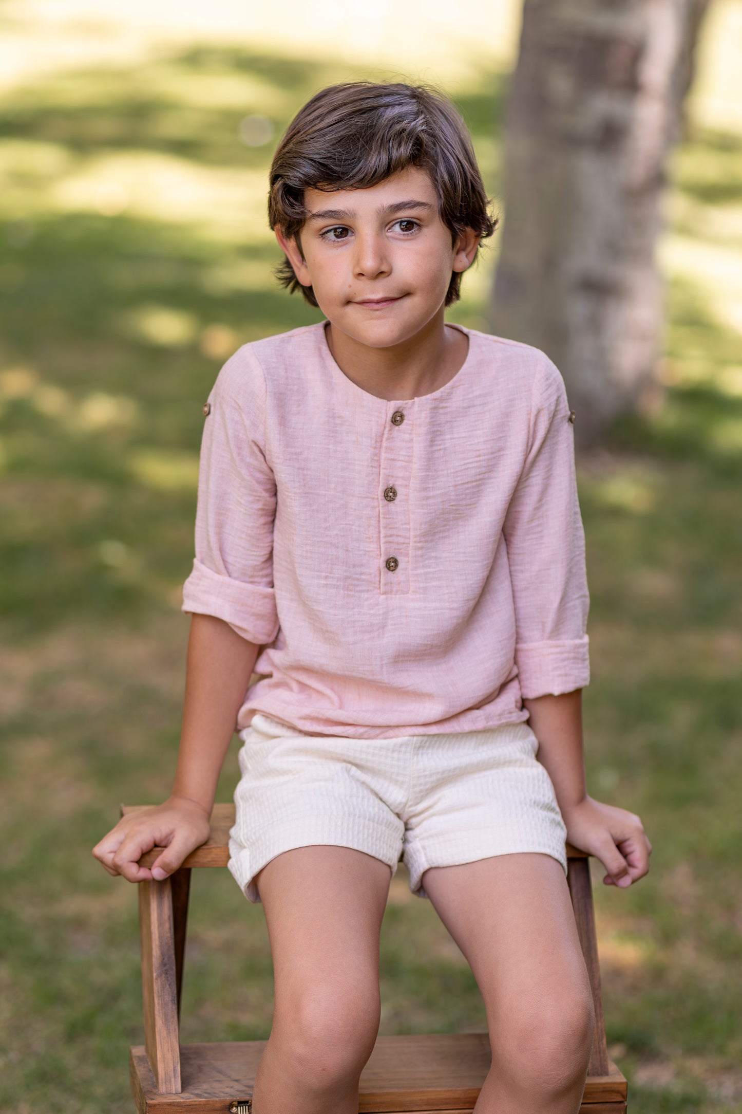CAMISA ROSE NIÑO