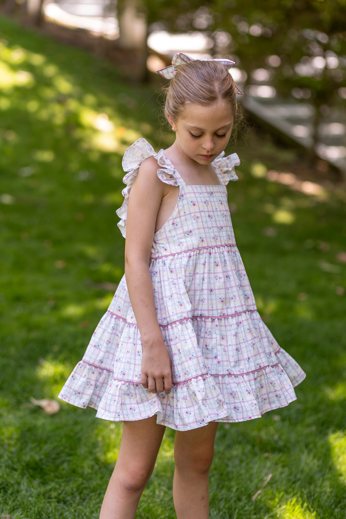 VESTIDO LINET CUADROS