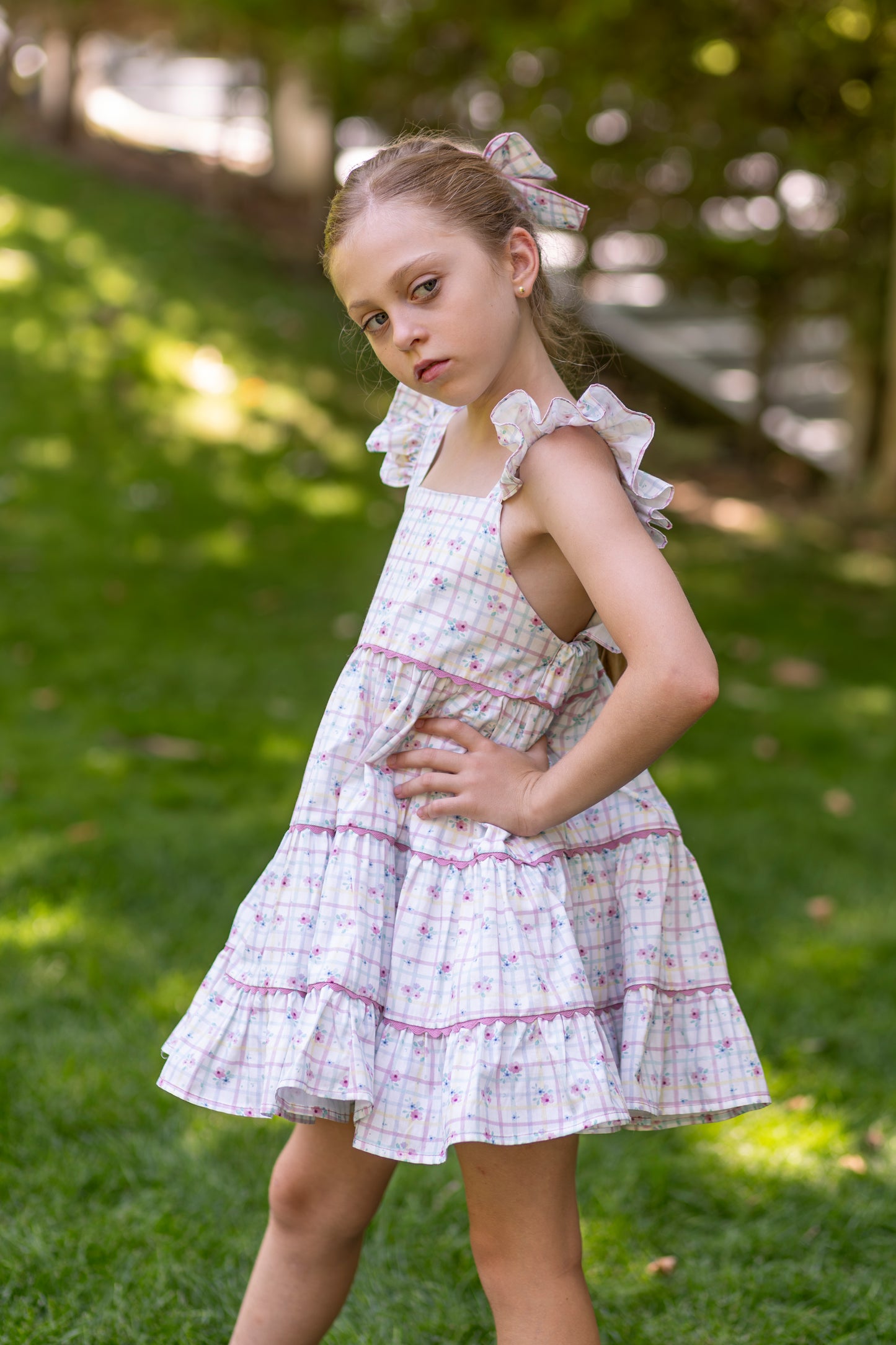 VESTIDO LINET CUADROS