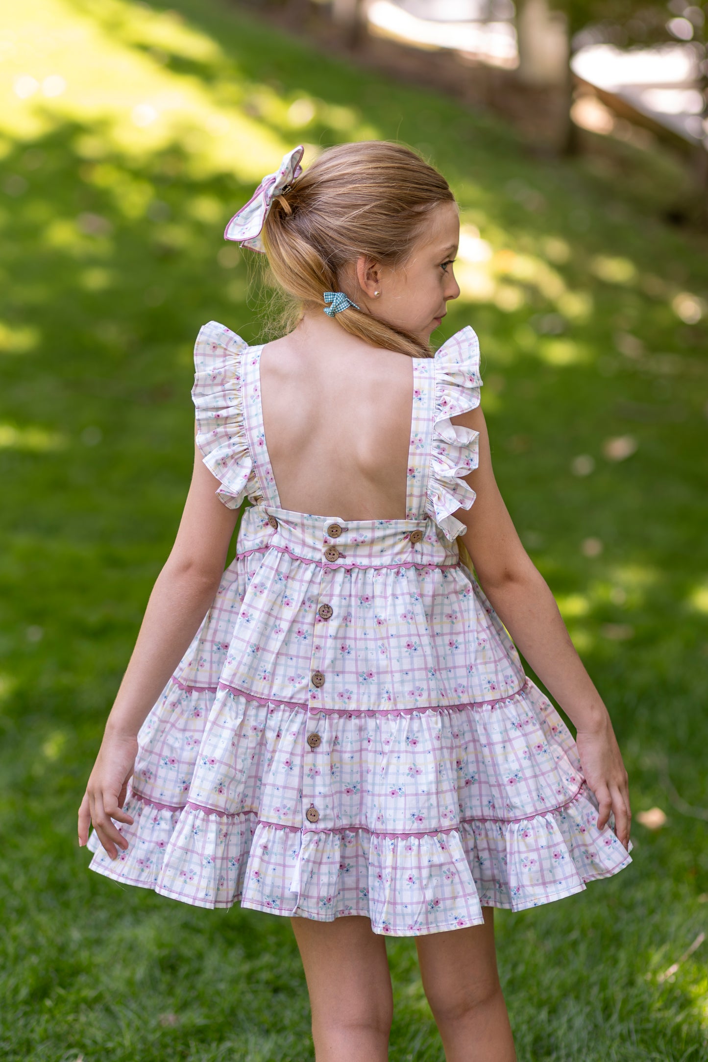 VESTIDO LINET CUADROS