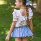 BLUSA LINET CUADROS