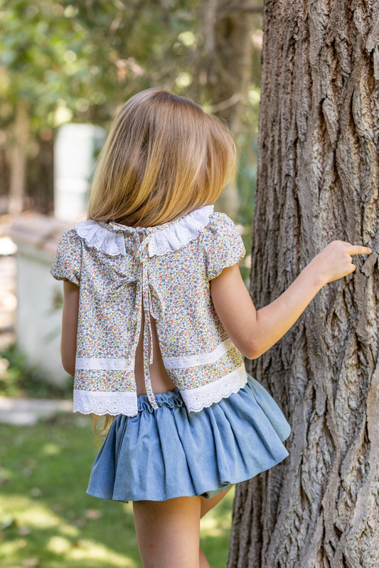BLUSA LIBERTY DENIM