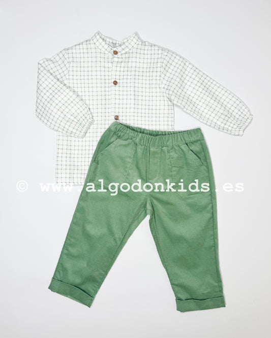 CONJUNTO MICROPANA VERDE