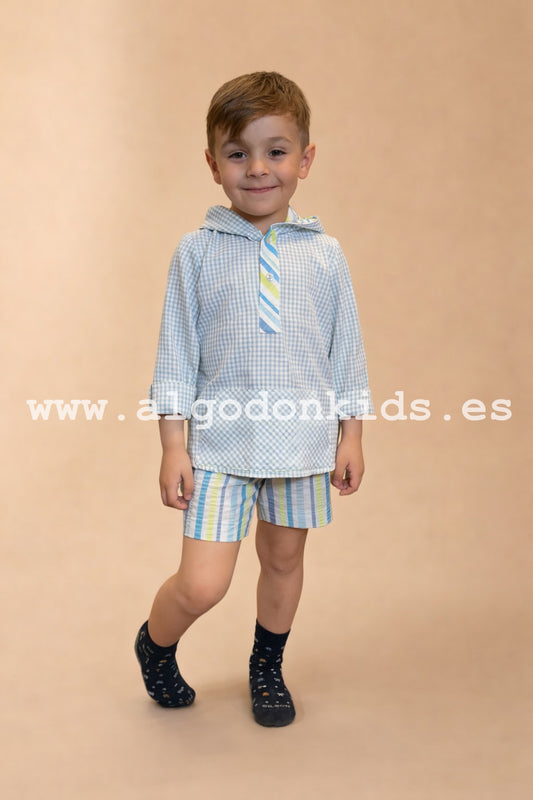 CONJUNTO FLÚOR AZUL