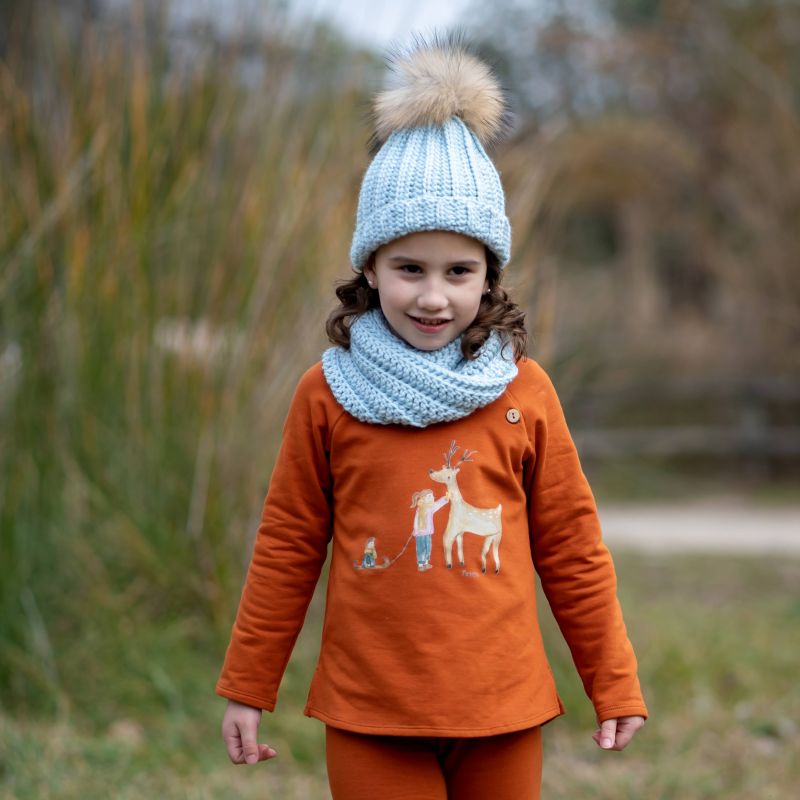 SUDADERA CARAMELO RENO
