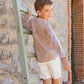 CAMISA VICHY TAUPE