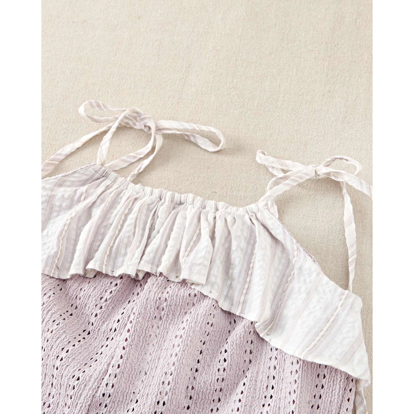 MONO MALVA PERFORADO