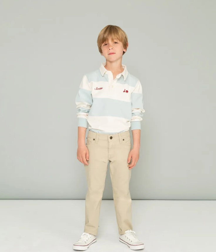 PANTALON 5 BOLSILLOS BEIGE