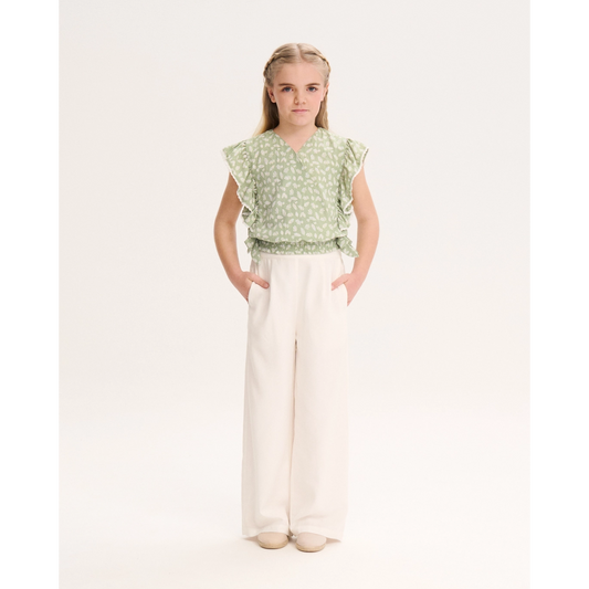 PANTALÓN BLANCO ALGODÓN