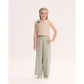 CONJUNTO TOP RAYAS SALMÓN -VERDE