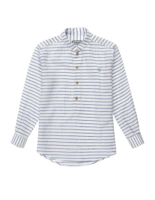 POLERA RAYAS AZUL