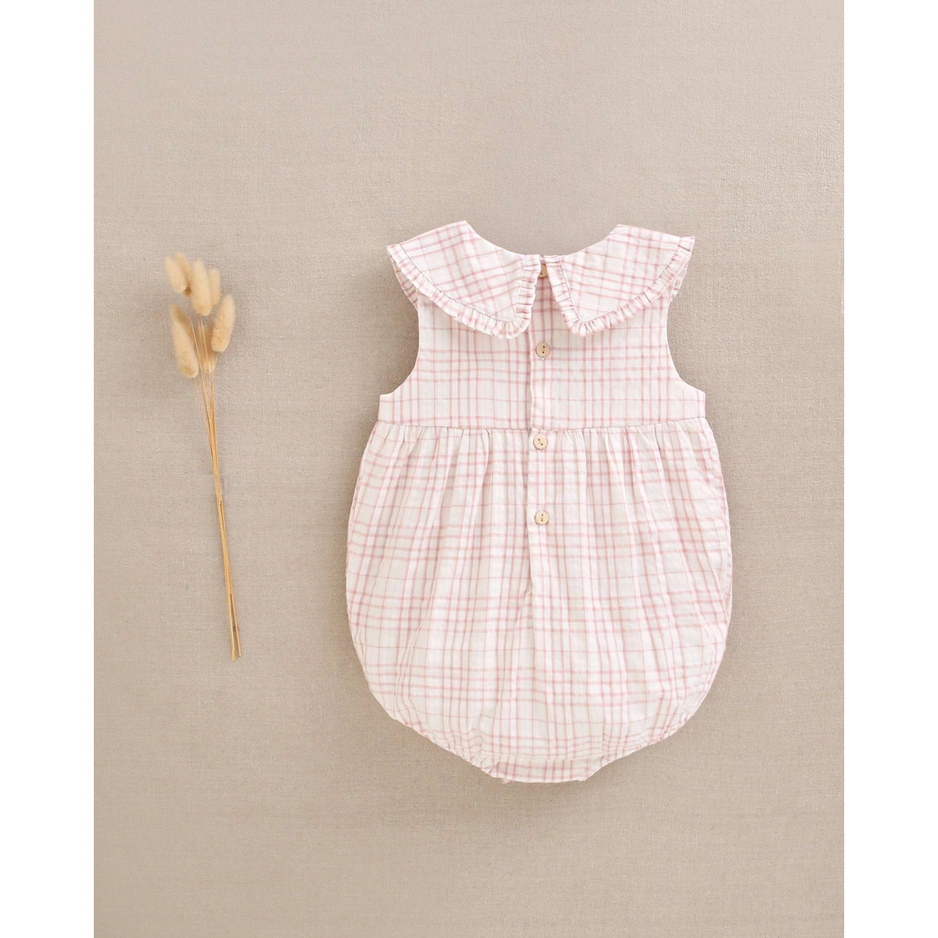 RANITA CUADROS ROSA BABY DOLL