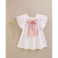 VESTIDO PLUMETI BLANCO LAZADA
