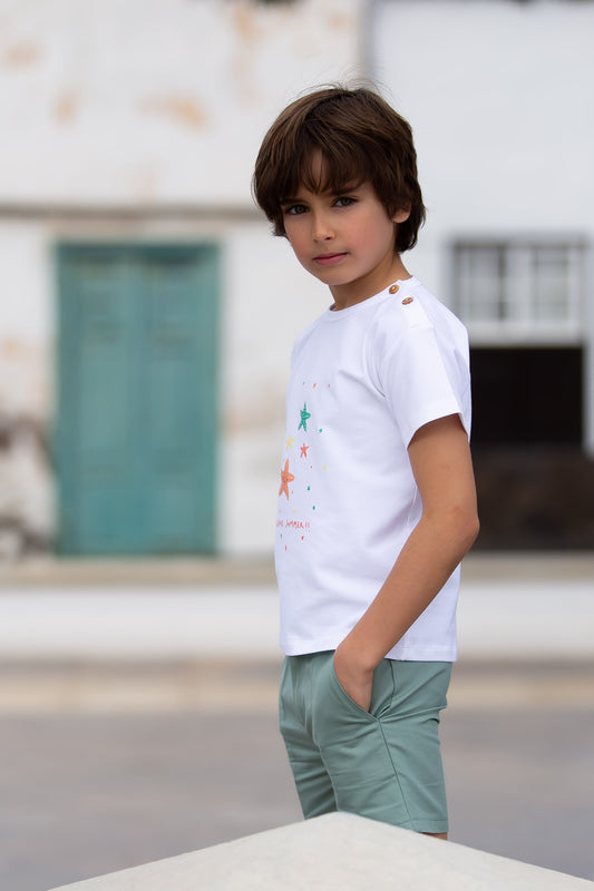 CAMISETA NIÑO ESTRELLAS DE MAR