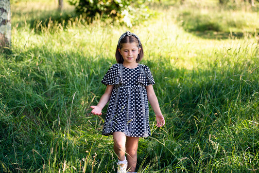 VESTIDO NEGRO BORDADO