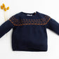 JERSEY JACQUARD NAVY